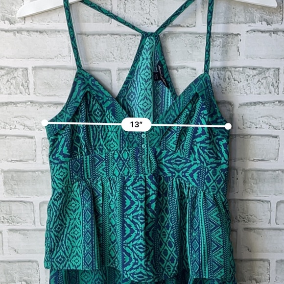 AMERICAN EAGLE RACERBACK BLUE CAMISOLE TANK TOP XS - Picture 6 of 6